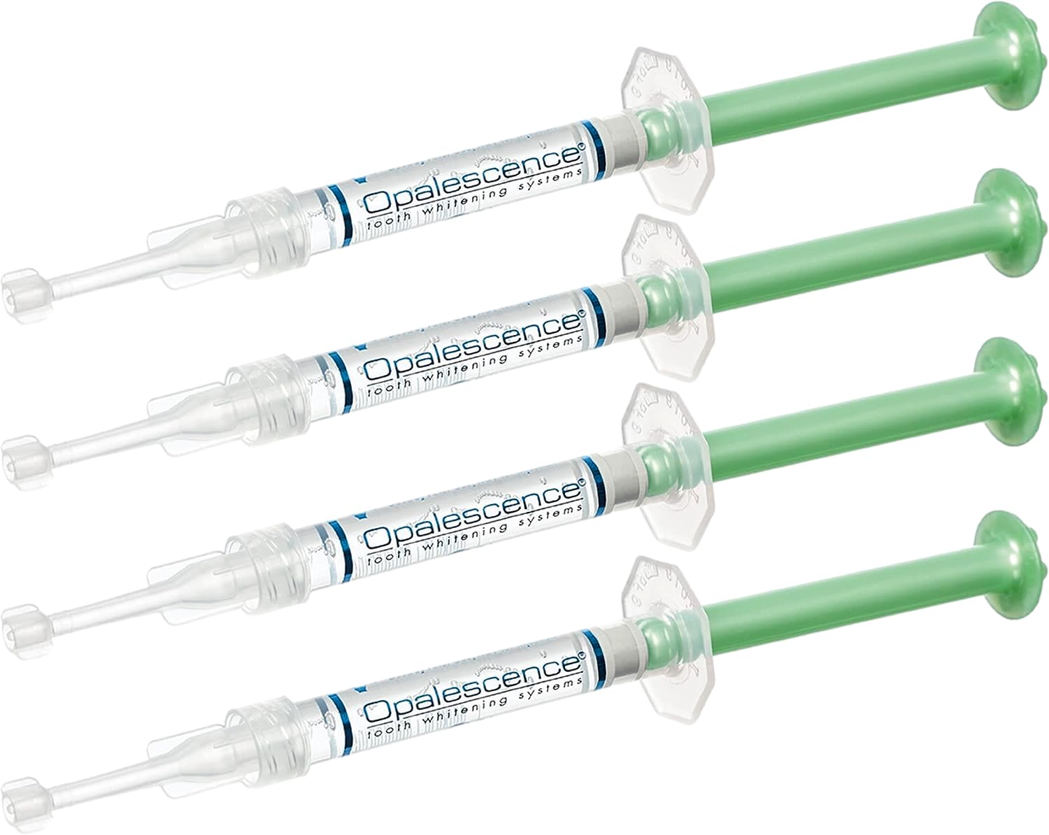 Opalescence refill syringes for at-home whitening and consistent shade results.