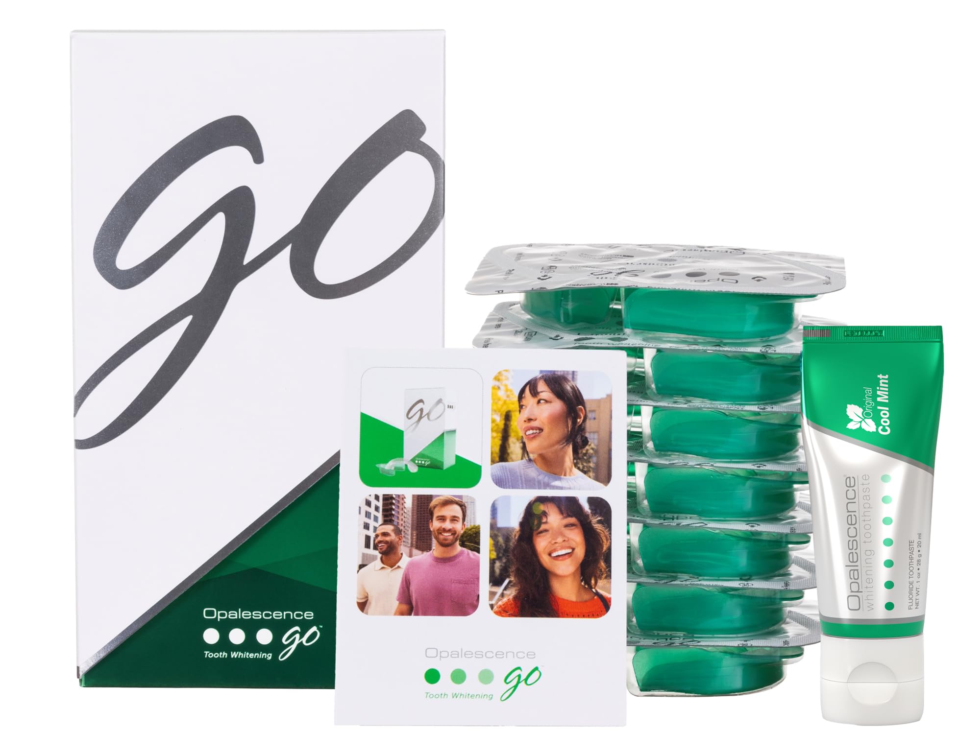 Opalescence Go 15 whitening bundle xylitol-sweetened ingredients support gentle oral health.