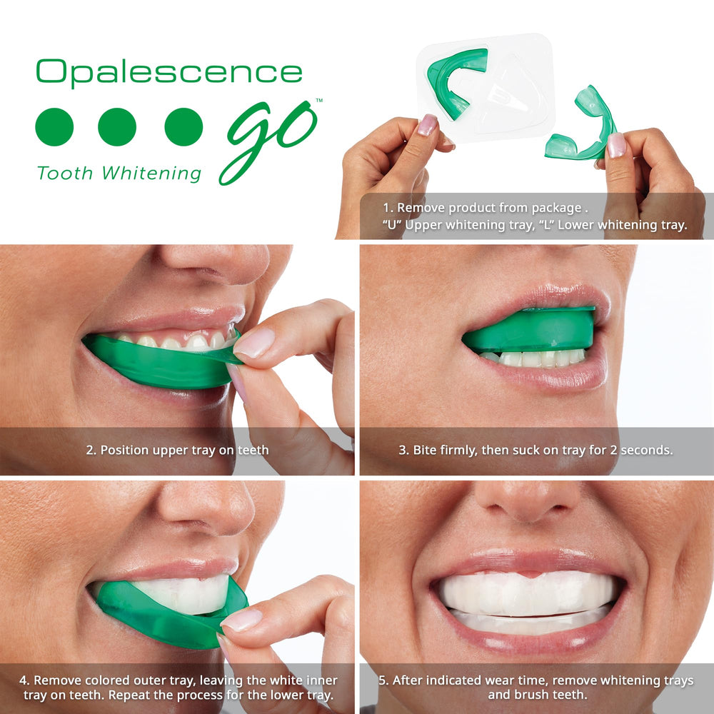 Opalescence Go toothpaste 4.7 oz supports whitening maintenance