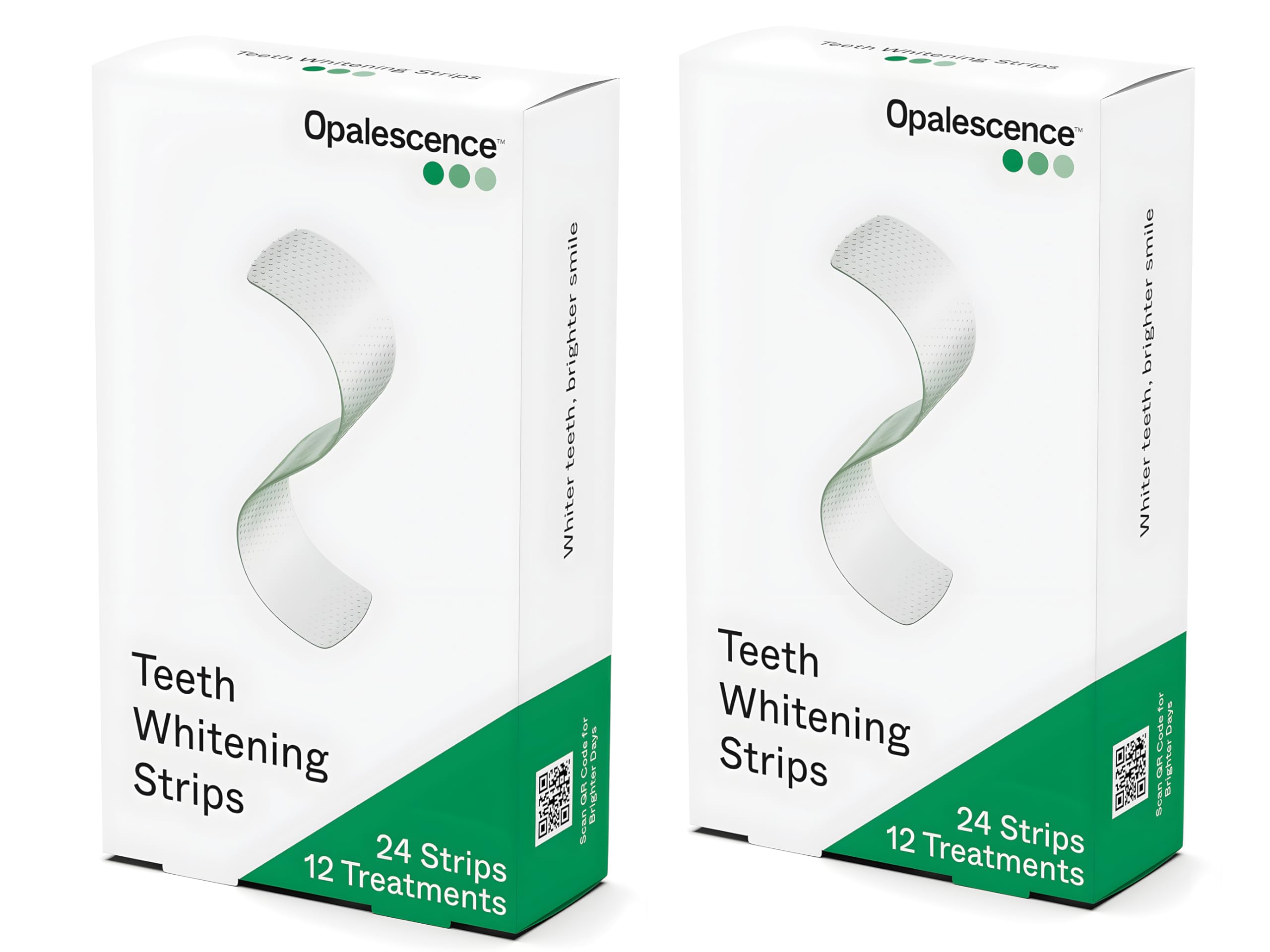 Opalescence GO whitening strips pack promises whiter teeth in 3 days