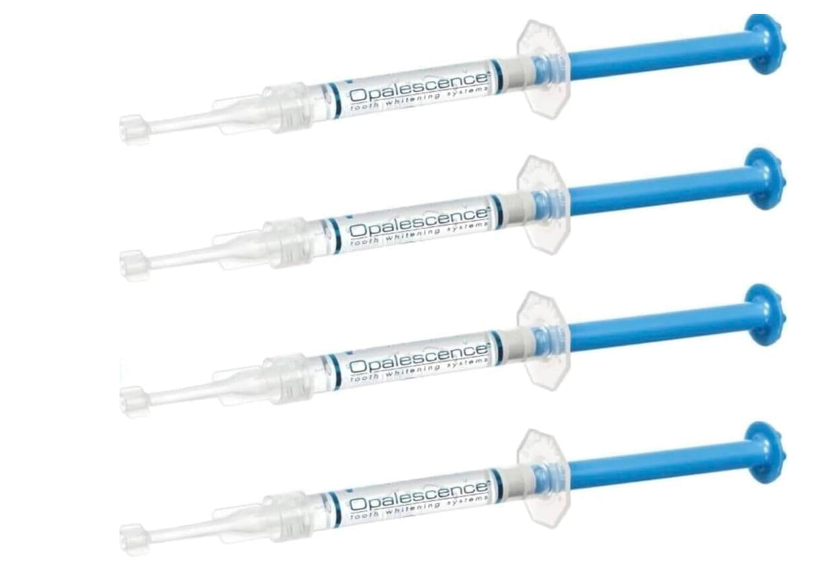 Opalescence 35% PF melon-flavor syringe close-up for at-home whitening
