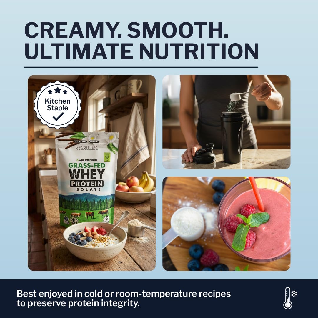 Opportuniteas non-GMO gluten-free whey suitable for sensitive stomachs