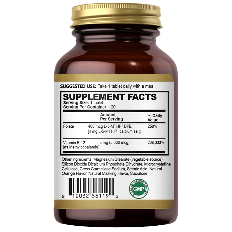 120-count bottle packaging for easy daily use