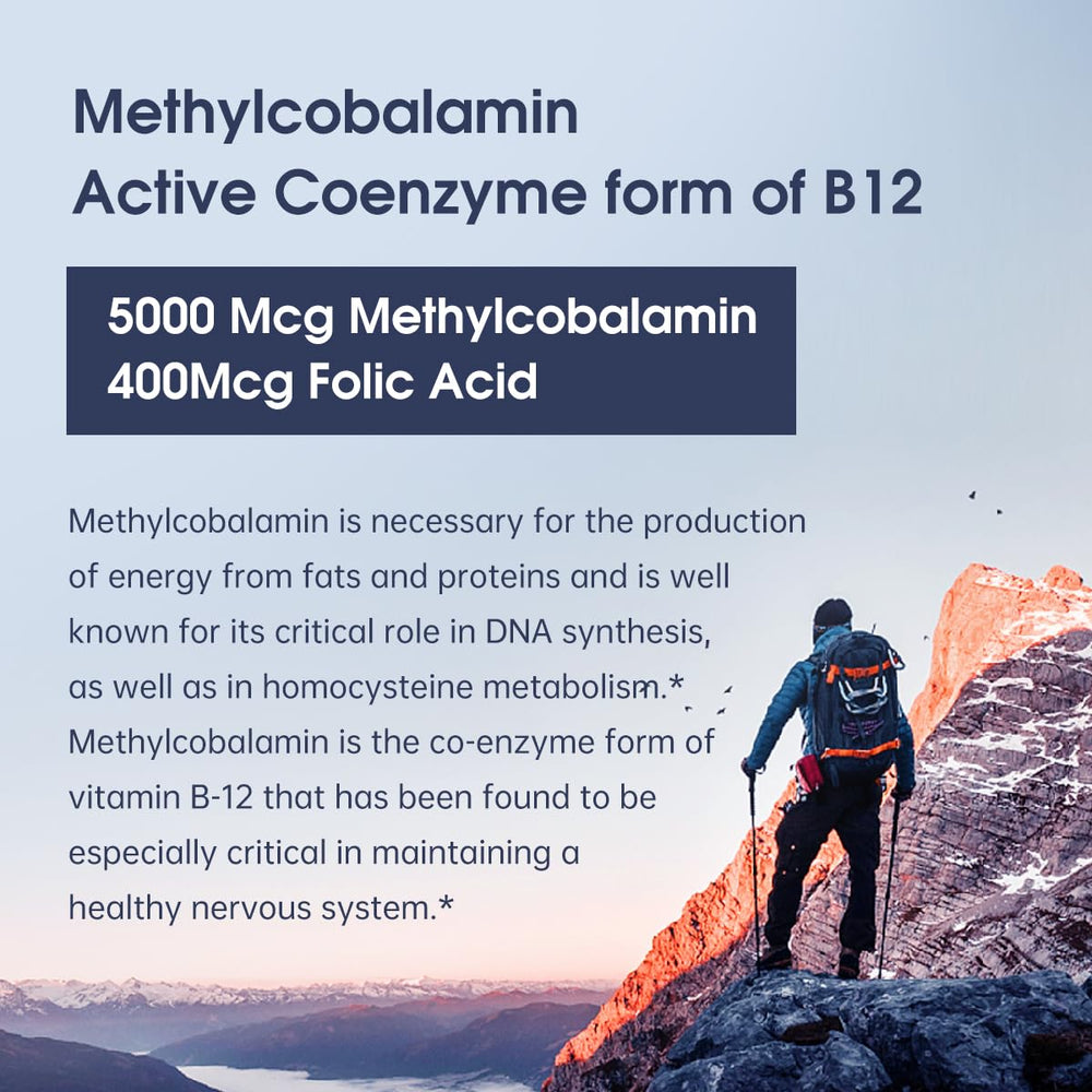 Vegan-friendly label on Oppuland methyl B-12 bottle