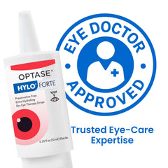 Optase HYLO Forte image conveying eye comfort during daily activities