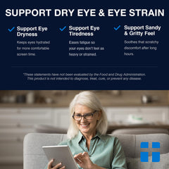 Morning glass with Opti Life MD AREDS2 supports daily eye health.