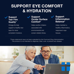 Opti + Life MD Omega-3 supports brain and eye function with DHA