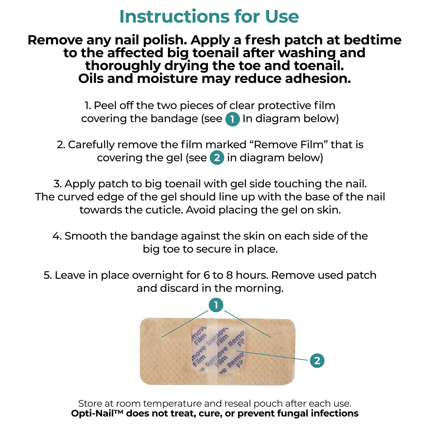 Opti-Nail night care routine on nail scene for better appearance.