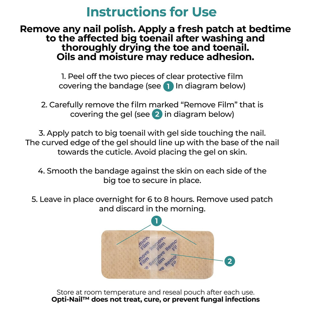 Opti-Nail night care routine on nail scene for better appearance.