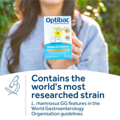 Optibac provides 3bn CFU per sachet to support gut balance.