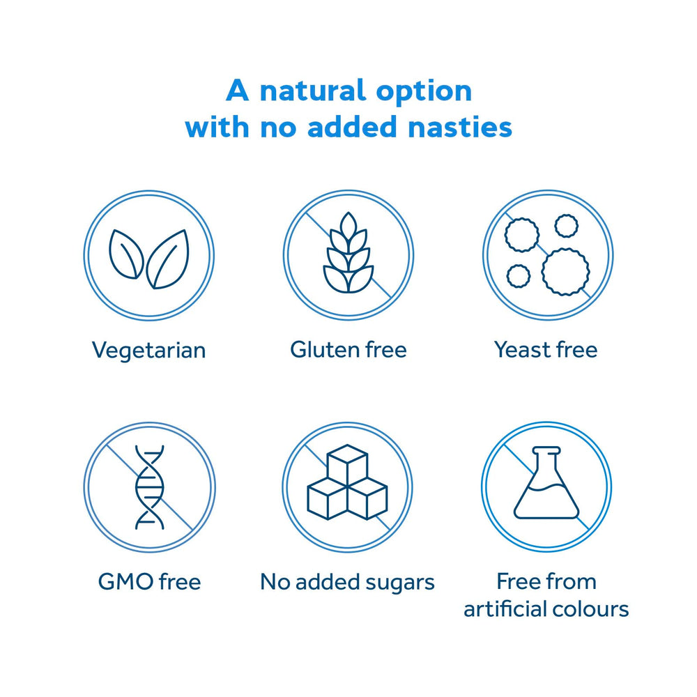 Optibac Probiotics Every Day label detail showing vegan and dairy-free features.