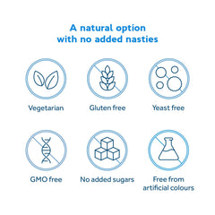 Optibac Probiotics Every Day label detail showing vegan and dairy-free features.
