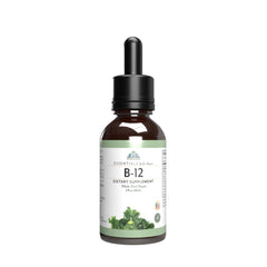 Optimal Health Systems Essential B-12 Drops bottle for easy energy support