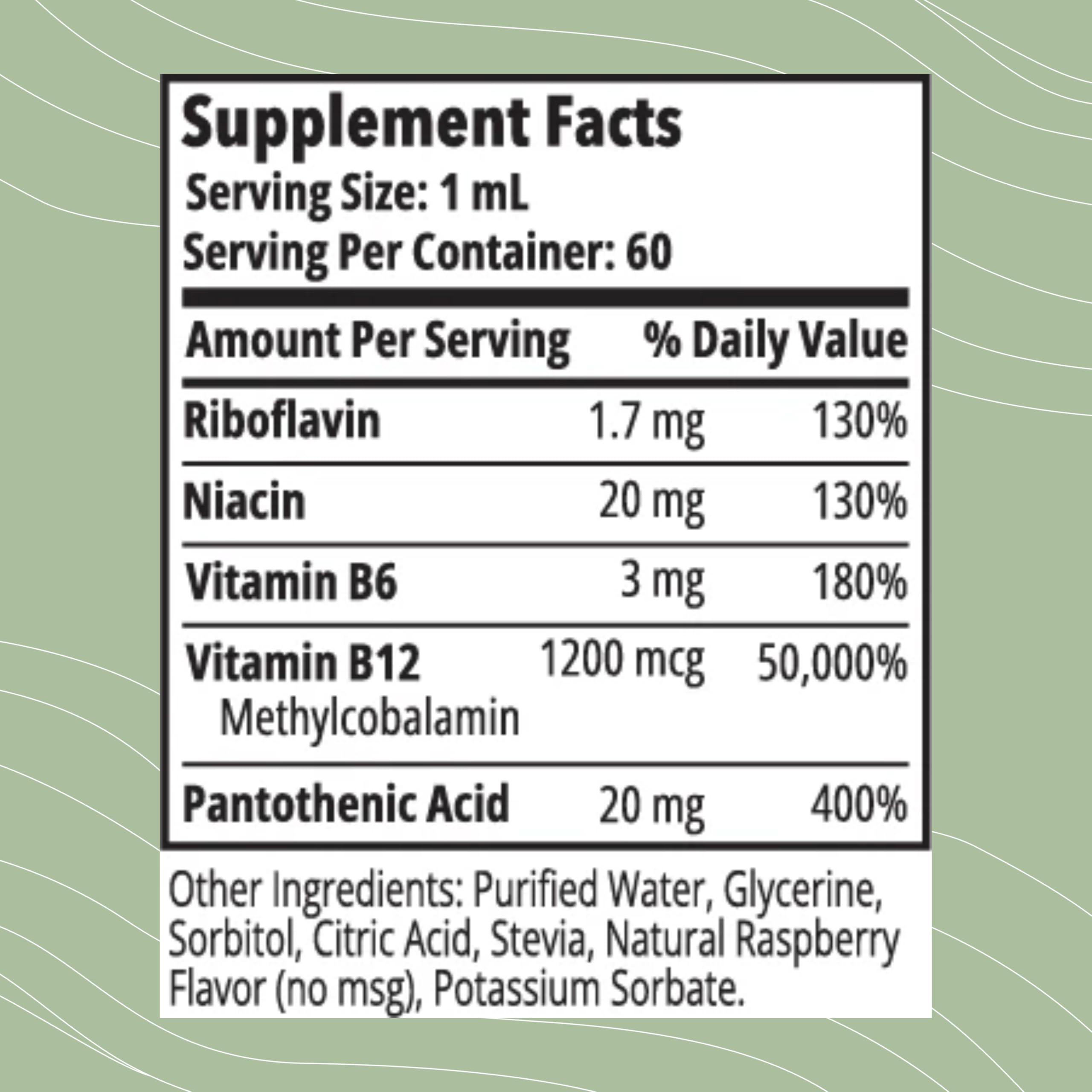 Optimal Health Systems Essential B-12 Drops dropper demonstrates simple, flexible dosing