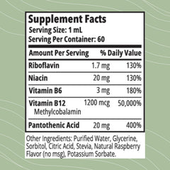 Optimal Health Systems Essential B-12 Drops dropper demonstrates simple, flexible dosing