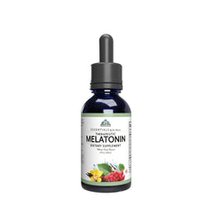 Optimal Health Systems Essential Therapeutic Melatonin bottle pour supports calm sleep and healthier circadian rhythm