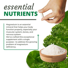 Optimal Health Systems Magnesium bottle on desk suggests reliable wellness support.
