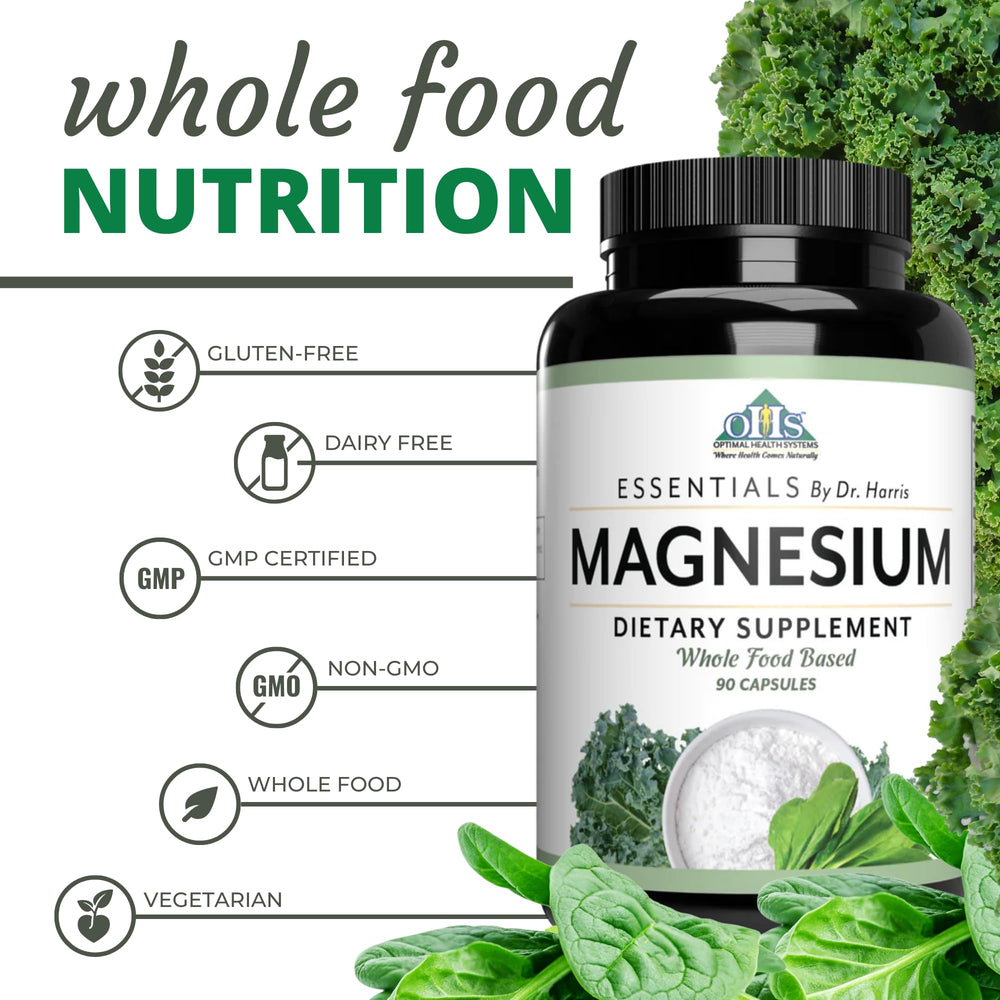 Optimal Health Systems Magnesium pouring capsules demonstrates easy daily use.