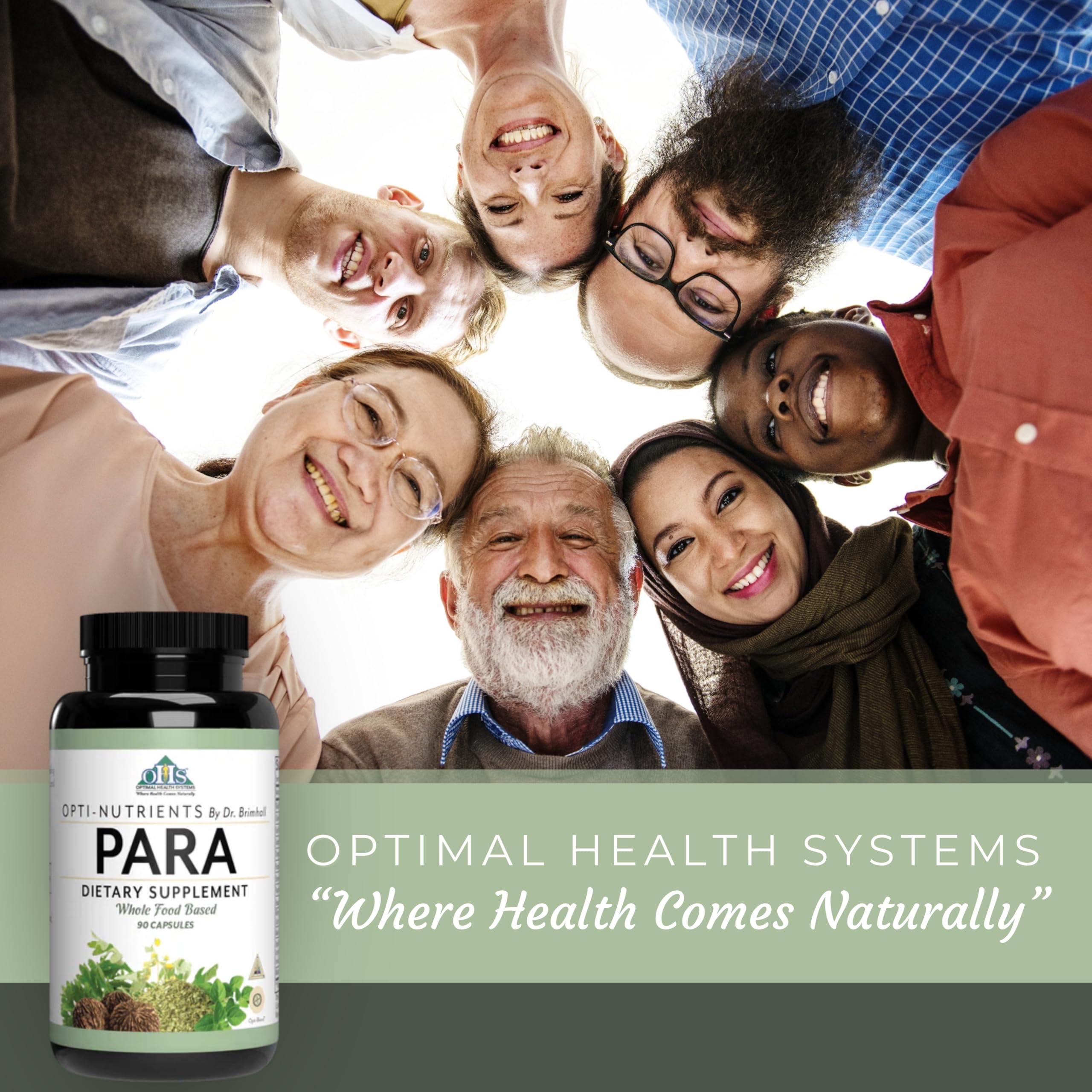 Opti-Para daily-use routine set up for a clean wellness practice