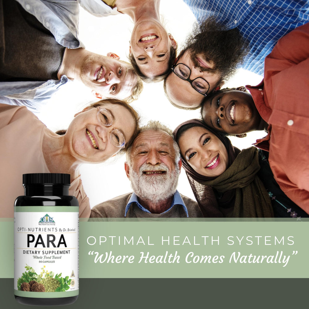 Opti-Para daily-use routine set up for a clean wellness practice