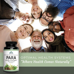 Opti-Para daily-use routine set up for a clean wellness practice