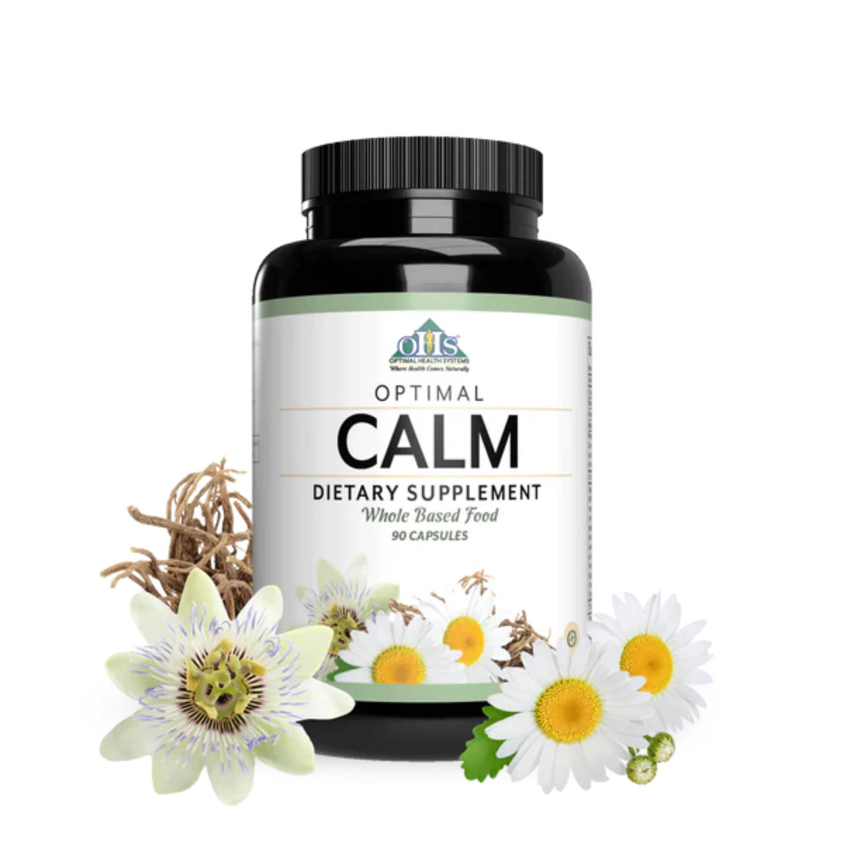 Optimal Health Systems Optimal Calm Sleep bottle for restful nights.