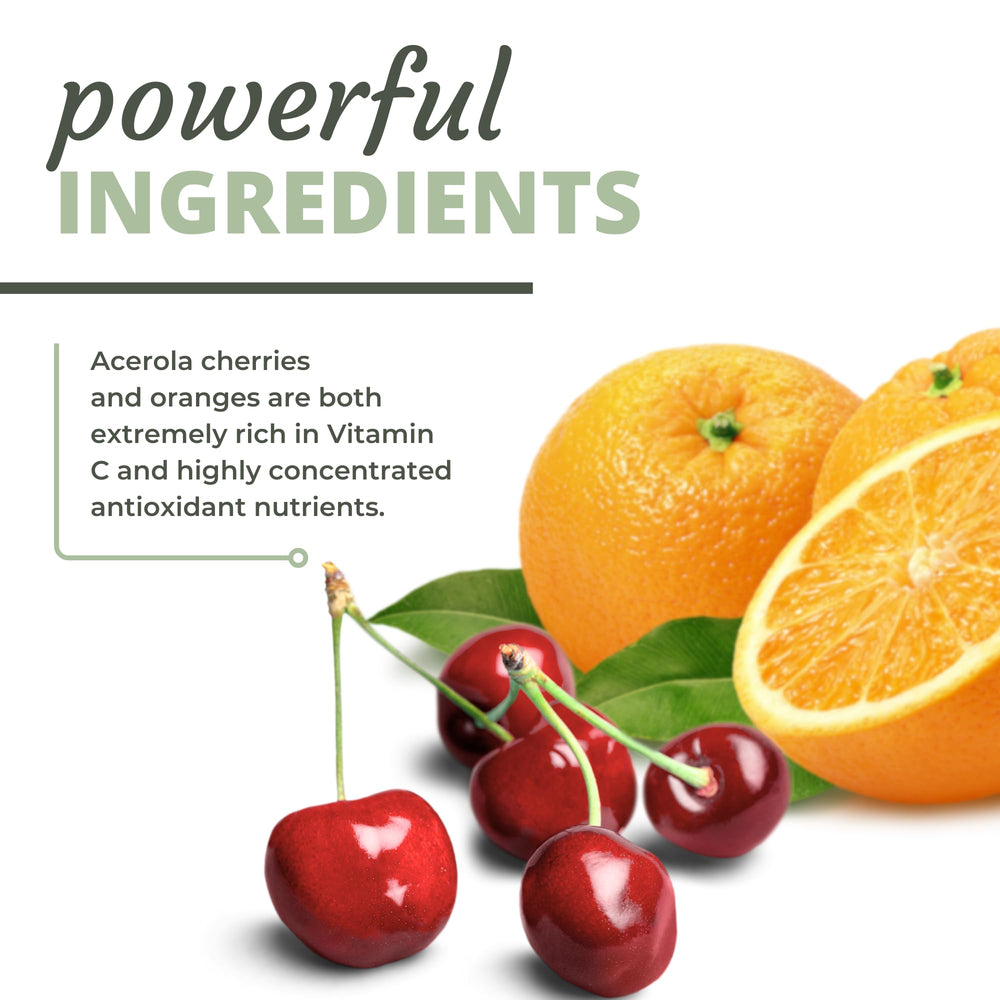 Optimal Health Systems Whole C chewable with bioflavonoids to support nutrient synergy.