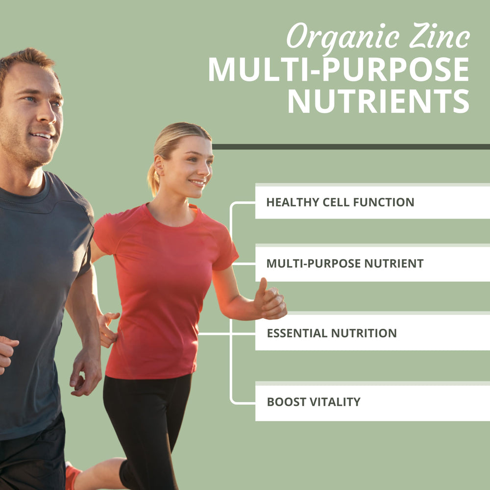 Optimal Health Systems zinc bisglycinate formula detail emphasizes gentle, well-absorbed chelate
