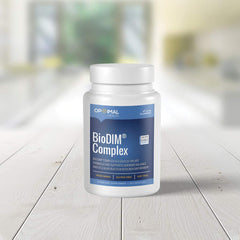 OPTIMALHEALTH BioDIM label detail highlights purity and ingredients