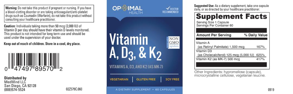 OPTIMALHEALTH made-in-usa facility badge indicating quality and safety.