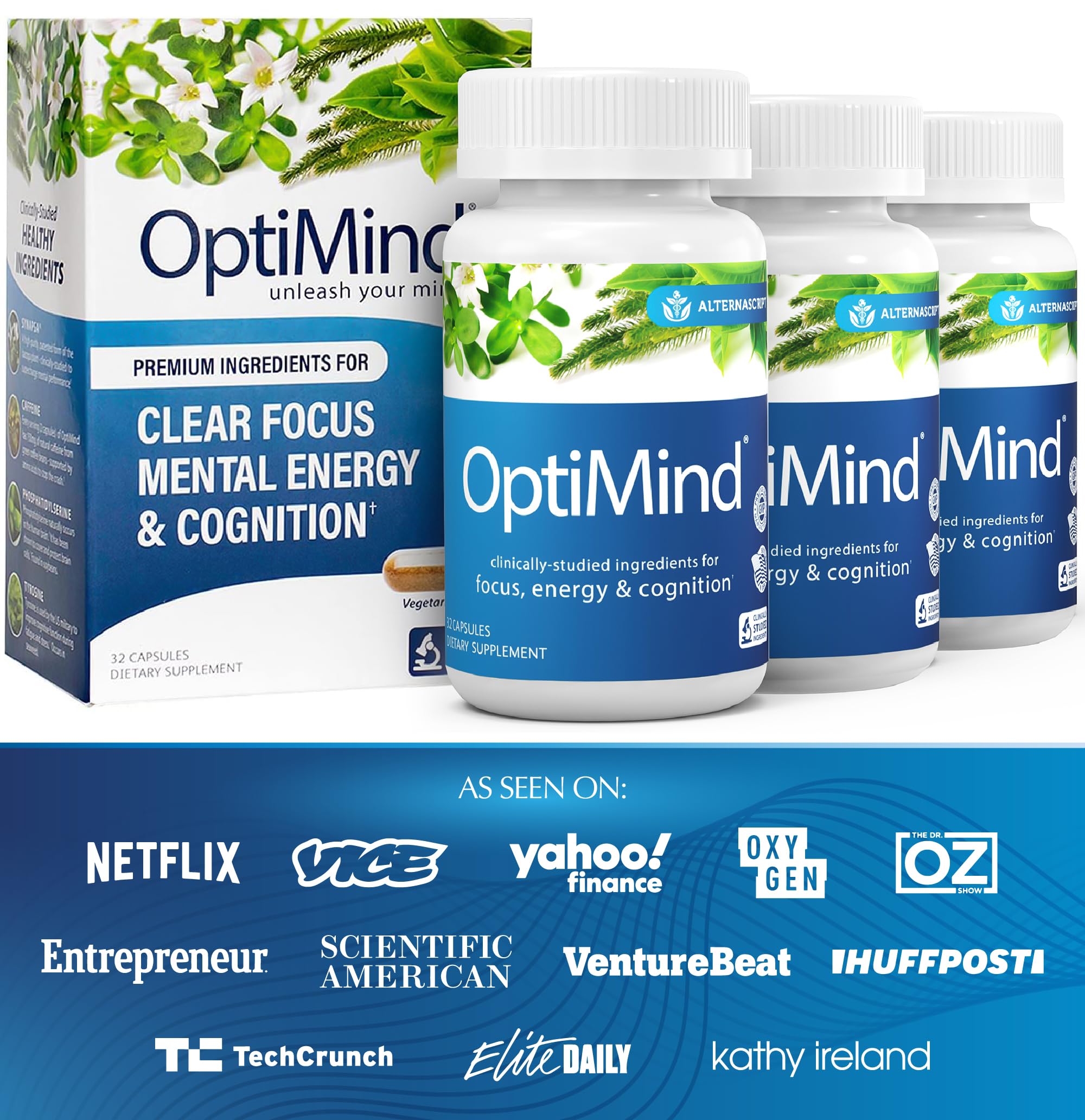 Optimind B1 and B12 vitamins pills in blister pack.