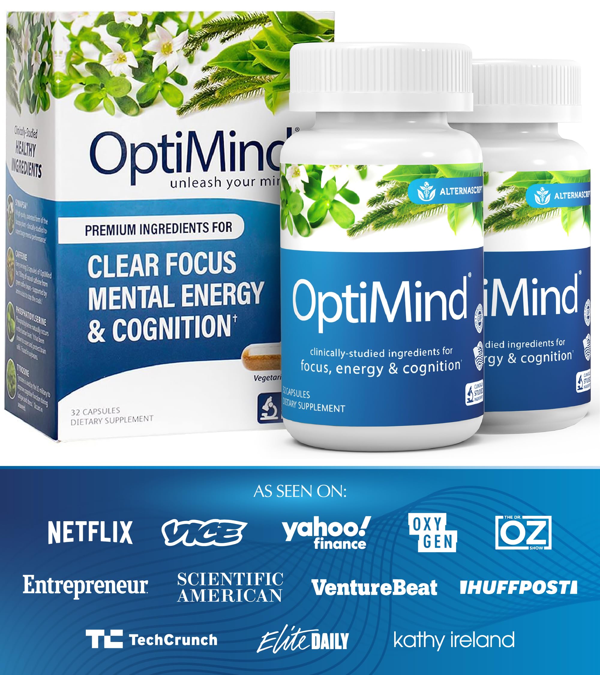 Optimind vitamins B1 and B12 highlight essential nutrients