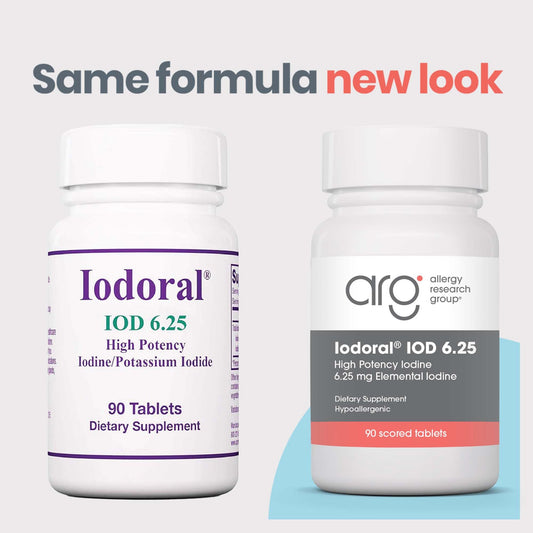 Optimox Iodoral bottle front highlighting dosage and gluten-free quality
