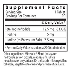 Optimox Iodoral bottle label detail emphasizing gluten and soy-free purity.