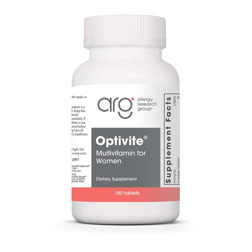 Optimox Optivite PMS tablets front view for daily symptom support