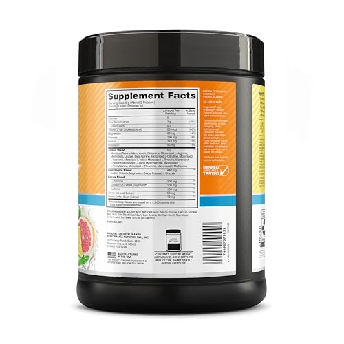 Optimum Nutrition Amino Energy dissolved in water showing a clear, ready-to-drink solution.