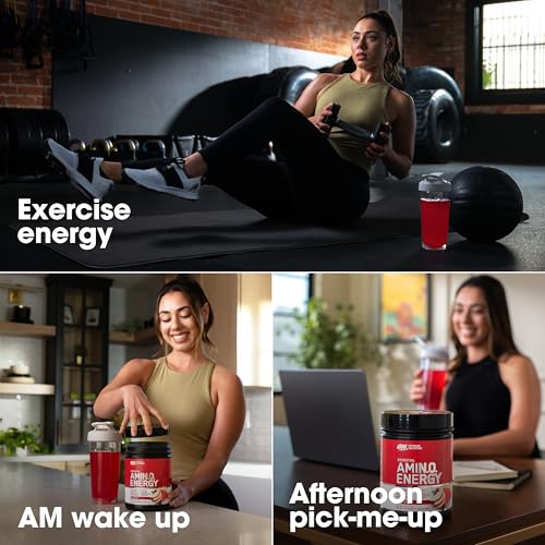 On-the-go energy setup with bottle and preparation scene