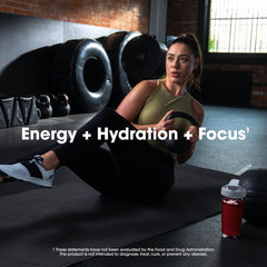 Optimum Nutrition Amino Energy packaging highlights electrolyte blend.