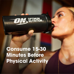 Optimum Nutrition Gold Standard Pre-Workout label showing 175 mg caffeine per serving