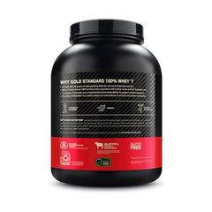 Optimum Nutrition Gold Standard whey chocolate malt 5 lb bottle highlighting high-protein option.