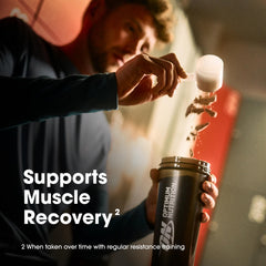 Optimum Nutrition Gold Standard whey label emphasizing gluten-free quality.
