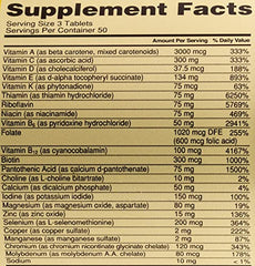 Optimum Nutrition Opti-Men tablets arranged in a blister pack