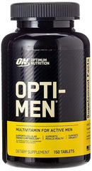 Optimum Nutrition Opti-Men bottle front showing daily multivitamin packaging for men
