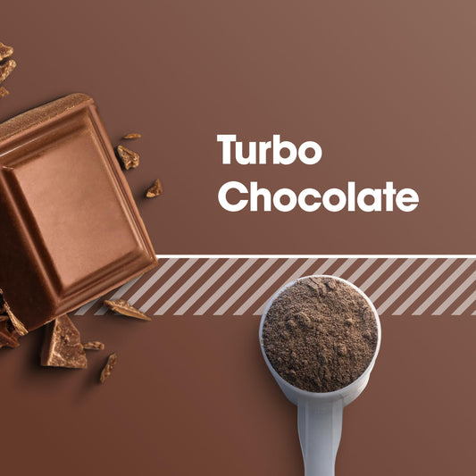Optimum Nutrition Platinum Hydrowhey Turbo Chocolate scoop illustrates precise serving.