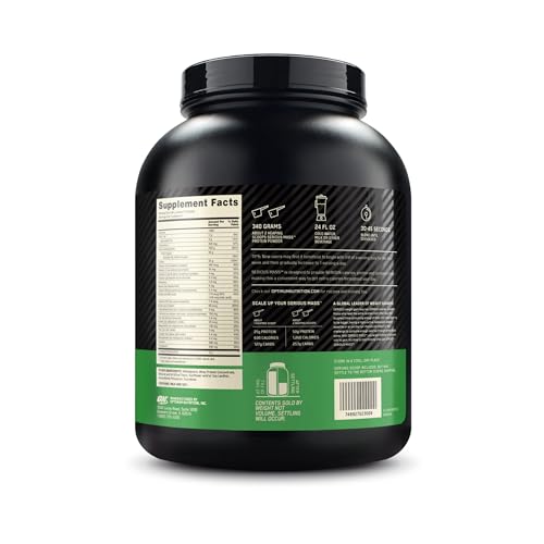 Optimum Nutrition Serious Mass with 50g protein per two-scoop serving for recovery