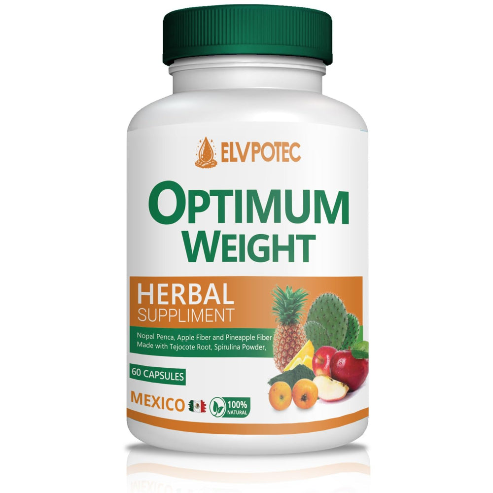 OPTIMUM WEIGHT 60 Days Cleanse bottle front view supports digestive wellness and easy daily use