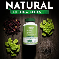 OPTIMUM WEIGHT Daily capsules image reinforces simple, clean detox routines