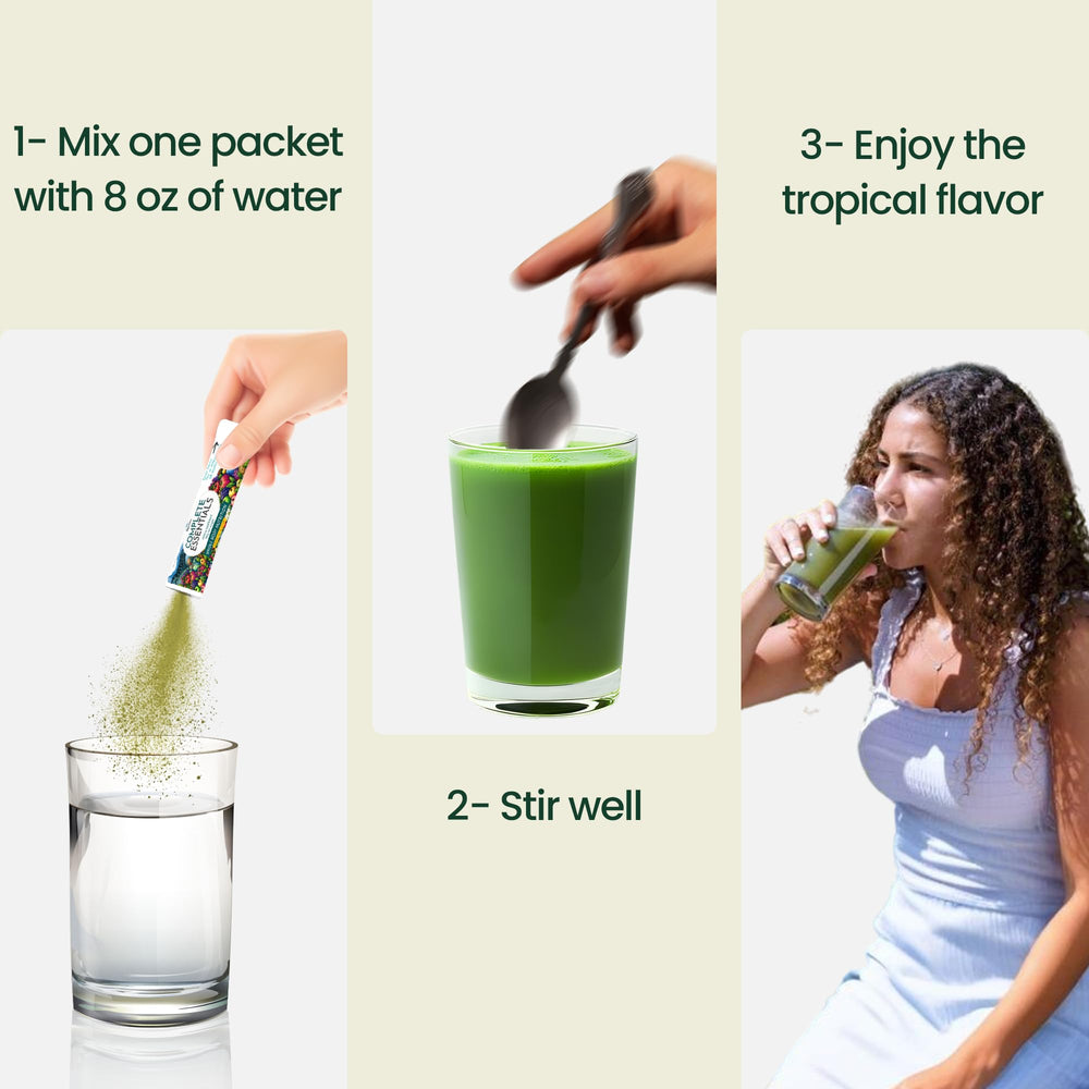 OPTIVIDA shaker bottle with a ready green drink for on-the-go energy.
