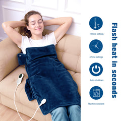 OPUGK heating pad weighted design promotes even heat distribution