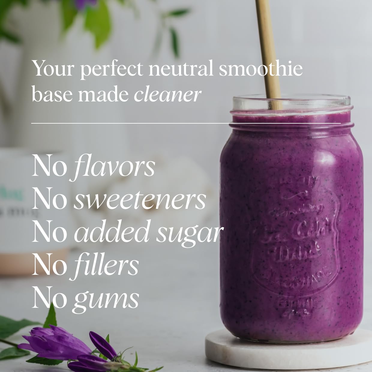 Ora Organic complete amino acid powder in a shaker demonstrates a balanced protein mix.